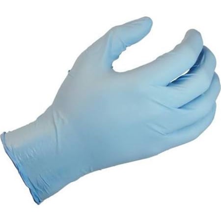 Best Glove 8005PF, Disposable Gloves, 8 mil Palm, Nitrile, Powder-Free, XL, Blue 845-8005PFXL